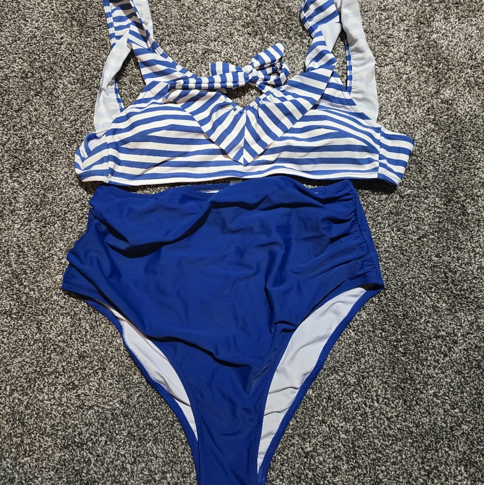 Like New Cupshe Highwaisted Swimsuit